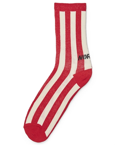 Mads Nørgaard - Antonella Single Socken - High Risk Red